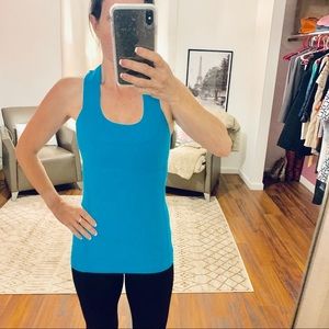 Lululemon Blue Halter Tank Size 4